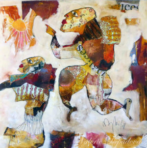 Les astres - Prix de vente disponible sur place - 80x80cm - 16€/mois - 0 €