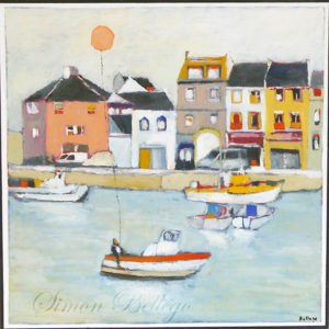 Au port - 70x70cm - 10€/mois - 400 €
