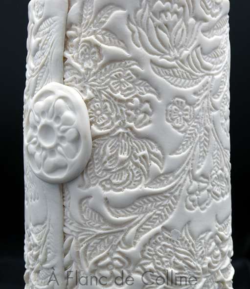 Détail vase blanc - Porcelaine