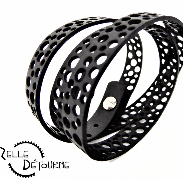 Mzelle Détourne - Stéphanie PINEAU - Bracelet trois tours