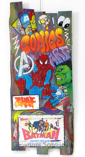 Comics art - 95x40cm - 10€/mois - 430 €