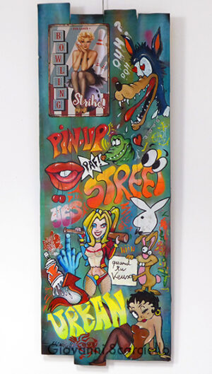 Pin-up - 114x43cm - 11€/mois - 520 €