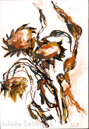 Autour du Tournesol, hommage à Kieffer IV - 42x32cm - 10€/mois - 300 €