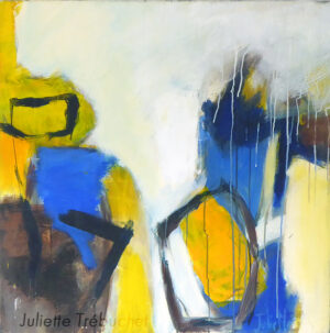 -Le jardin était grand, profond, mystérieux - 80x80cm - 15€/mois - 750 €