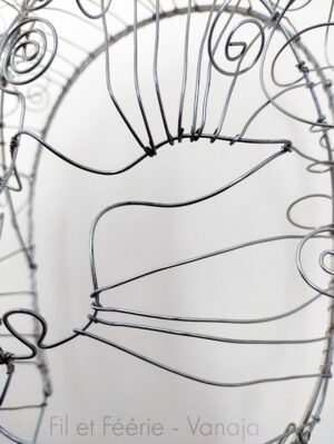 Visage 10 - détail - H.55cm - 10€/mois - 350 €