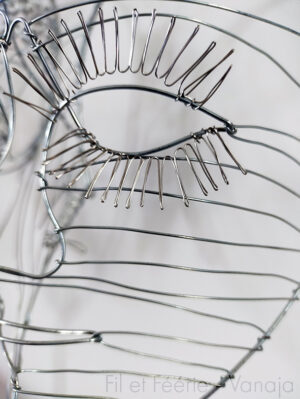 Visage 6 - détail - H.51cm - 10€/mois - 350 €