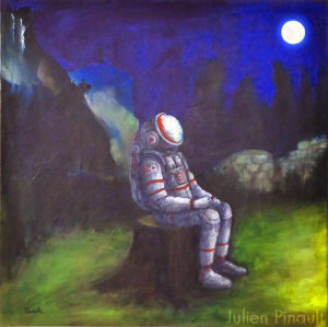 Les pieds sur terre - 80x80cm - 19€/mois - 950 €