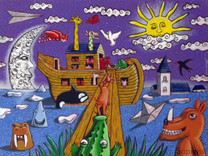 L'arche de Noé - 60x80cm - 10€/mois - 390 €