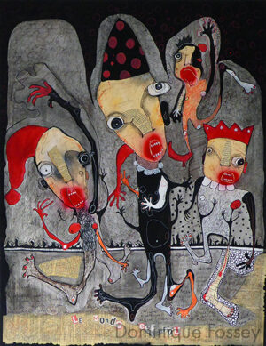 Le monde est fou - 70x90cm - 17€/mois - 850 €