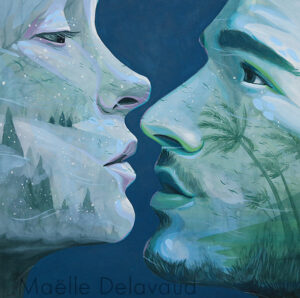 Le pays des vents contraires - 58x58cm - 14€/mois - 700 €