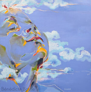 La tête dans les nuages - 70x70cm - 16€/mois - 800 €