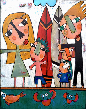 Surf family - 80x100cm - 19€/mois - 920 €