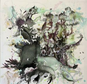 Gentil petit monstre - 90x90cm - 20€/mois - 1 200 €