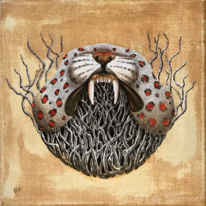 L&eacute;opard des bois - 30x30cm - 10&euro;/mois - 250&nbsp;&euro;