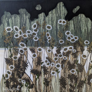 Fleurs d'automne - 50cmx50cm - 10/mois - 450&nbsp;&euro;