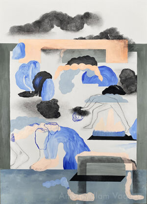La surface des choses II - 70x50cm - 12€/mois - 380 €
