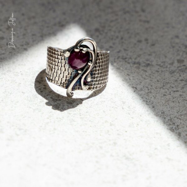 Bague - Argent et pierre